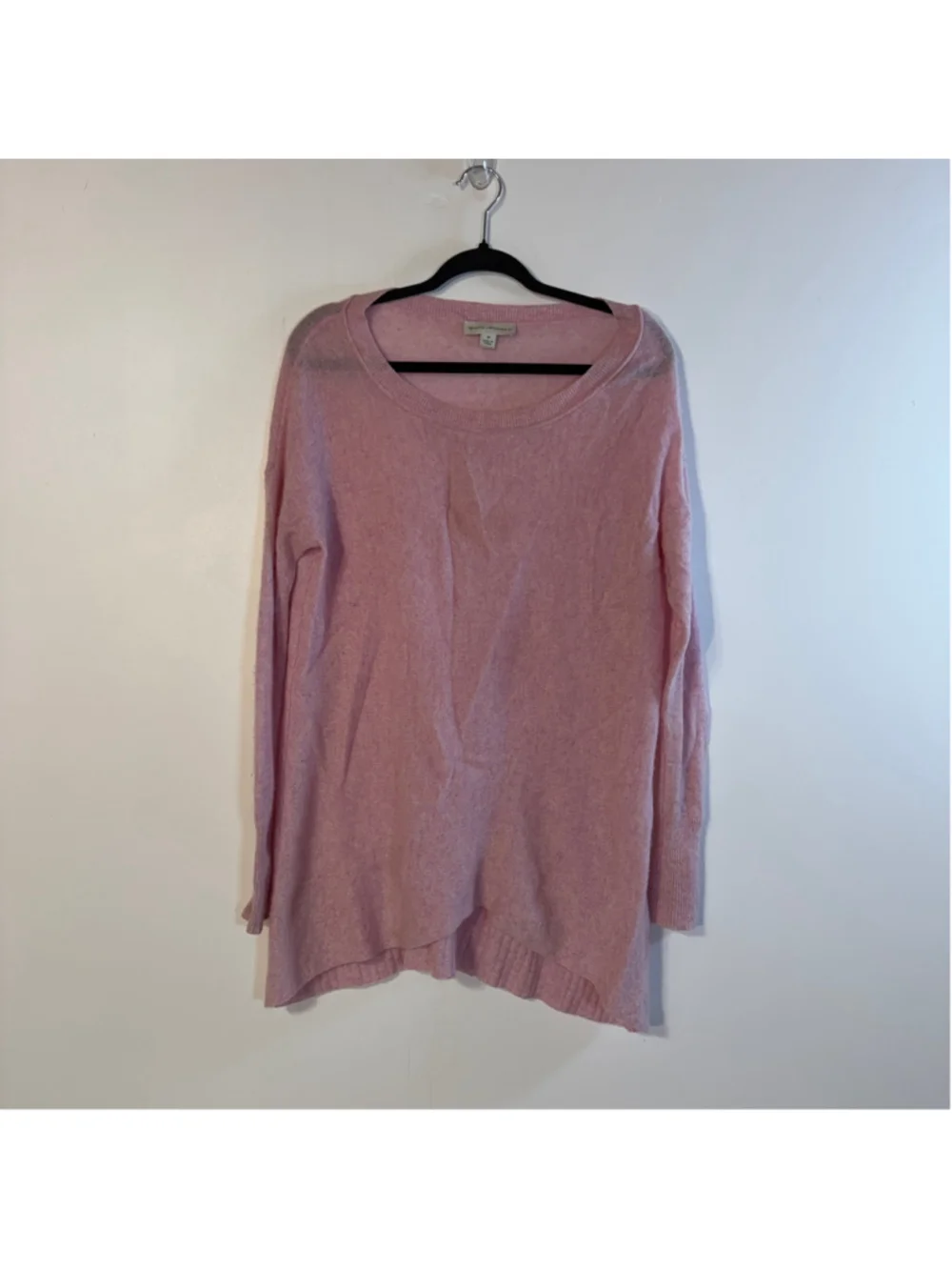 100% Cashmere Sweater Lot Of 3 Pink Cutter Fabric Approx 700g Craft Upcycle